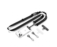 Tech-Protect C9S ROPE CROSSBODY Juodas