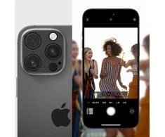 „Tech-Protect Camalloy Fit+“ dėklas, skirtas „iPhone 17 Pro Max“ – Juodas