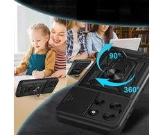 Dėklas Tech-Protect CamShield Pro Case for Motorola Moto G86 5G - Juodas