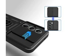 Tech-Protect CamShield Pro dėklas skirtas Xiaomi Redmi 15 4G / 5G – juodos spalvos