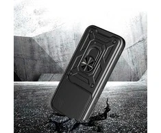 Tech-Protect CamShield Pro dėklas telefonui Xiaomi Poco F8 Pro juodos spalvos
