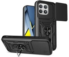 Tech-Protect CamShield Pro dėklas telefonui Xiaomi Poco F8 Pro juodos spalvos