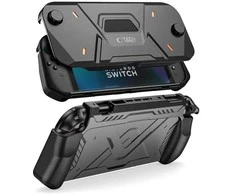 „Tech-Protect Carbonox“ dėklas, skirtas „Nintendo Switch 2“ – juodas