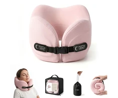 TECH-PROTECT COMFORTREST KELIONINĖ KAKLO PAGALVĖ ROŽINĖ