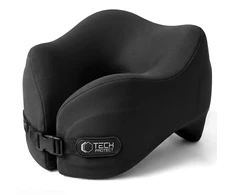 TECH-PROTECT COMFORTREST KELIONINĖ KAKLO PAGALVĖ JUODA