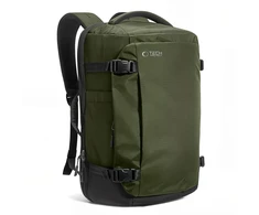 Tech-Protect DEFENDER S70 RYANAIR & WIZZAIR KELIONINĖ KUPRINĖ NEŠIOJAMAM KOMPIUTERIUI, 24L 40x30x20, KARINĖ ŽALIA