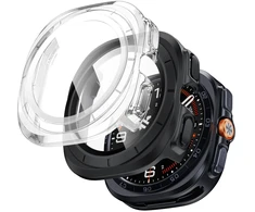 Tech-Protect DEFENSE 2-PACK SAMSUNG Samsung Galaxy WATCH ULTRA 2 2026 (47 MM) MATINĖ JUODA IR SKAIDRI