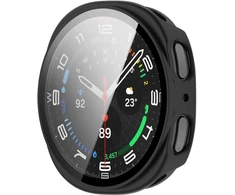 Tech-Protect DEFENSE 2-PACK SAMSUNG Samsung Galaxy WATCH 8 / 9 (44 MM) MATINIS Juodas & SKAIDRUS