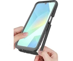 Tech-Protect Defense dėklas skirtas Samsung Galaxy A17 4G / 5G – juodos spalvos