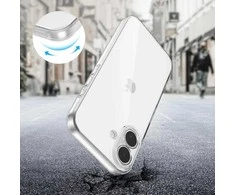 „Tech-Protect FlexAir“ dėklas, skirtas „iPhone 17“ – skaidrus