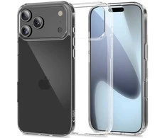 „Tech-Protect FlexAir“ hibridinis dėklas, skirtas „iPhone 17 Pro“ – skaidrus
