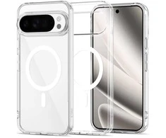 Tech-Protect FlexAir Hybrid MagSafe dėklas skirtas Google Pixel 10 / 10 Pro – skaidrus