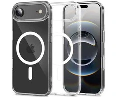 „Tech-Protect FlexAir Hybrid MagSafe“ dėklas, skirtas „iPhone 17 Air“ – skaidrus