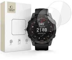 Tech-Protect Glass Fit+ 2-pack apsauginis stiklas skirtas Garmin Fenix 7X / 7X Pro – skaidrus