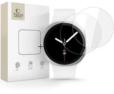 Tech-Protect Glass Fit+ 2-pack apsauginis stiklas skirtas Samsung Galaxy Watch 8 40mm – transparent