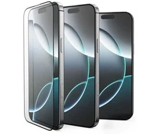 „Tech-Protect Glass Fit+“ 2 grūdintų stiklų pakuotė, skirta „Motorola Moto G56 5G“ - juodas