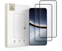 Spigen Tech-Protect Glass Fit+ 2-pack apsauginis stiklas skirtas Xiaomi Poco F7 5G – juodos spalvos
