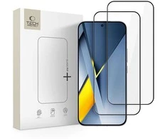Tech-Protect Glass Fit+ 2-pack skirtas Xiaomi Poco F8 Pro Ultra – juodas