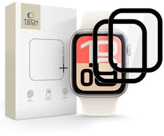 Tech-Protect Glass Flex+ 2-pack for Apple Watch 40mm – Juodas