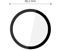 Tech-Protect Glass Flex+ 2-pack for Garmin Venu 4 41mm – juodas