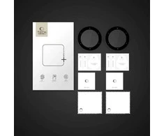 Tech-Protect Glass Flex+ 2-pack hibridinis stiklas skirtas Garmin Venu 2S – juodos spalvos