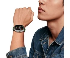Tech-Protect IconBir Line apyrankė skirta Apple Watch 44 / 45 / 46 / 49 mm – juodos spalvos
