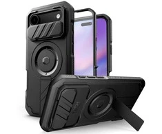 Tech-Protect Kevlar MagSafe dėklas skirtas Apple iPhone 17 Air – juodos spalvos