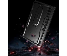 Tech-Protect Kevlar Pro Samsung Galaxy Tab S9+ 12.4" X810 / X816B – dėklas planšetiniam kompiuteriui juodos spalvos