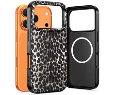 Tech-Protect Lamano MagSafe dėklas telefonui Apple iPhone 17 Pro Max leopard