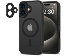 Tech-Protect MagCam MagSafe Apple iPhone 16 – Semi-dėklas telefonui skaidrus