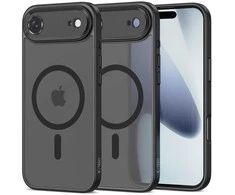 Tech-Protect MagCam MagSafe dėklas skirtas Apple iPhone 17 Air – matinis juodos spalvos