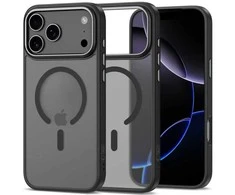 Tech-Protect MagEdge MagSafe dėklas skirtas Apple iPhone 17 Pro Max – matinis juodos spalvos