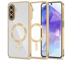 Tech-Protect MagFlex MagSafe dėklas skirtas Samsung Galaxy A27 5G SHINY GOLD