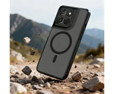 Tech-Protect MagMat MagSafe dėklas Motorola MOTO G57 POWER / G67 POWER MATTE Juodas
