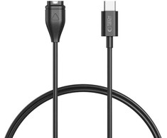 Tech-Protect MC04 UltraBoost USB-C kabelis skirtas Garmin Watch 1m – juodos spalvos