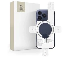 Tech-Protect MMP-200 Magnetic MagSafe žiedas telefonui baltos spalvos
