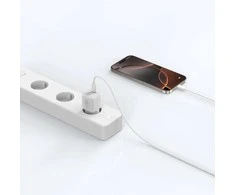 „Tech-Protect NCM25 USB-C PD 25W“ sieninis įkroviklis - Baltas