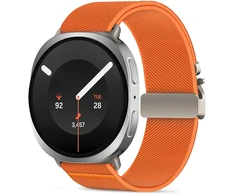 TECH-PROTECT NYLON CLASP SAMSUNG GALAXY WATCH 8 / 9 / CLASSIC (40 / 44 / 46 MM) ORANŽINIS