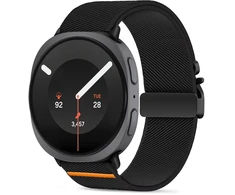 TECH-PROTECT NYLON CLASP SAMSUNG GALAXY WATCH 8 / 9 / CLASSIC (40 / 44 / 46 MM) Juodas