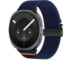 TECH-PROTECT NYLON CLASP SAMSUNG GALAXY WATCH 8 / 9 / CLASSIC (40 / 44 / 46 MM) TAMSIAI MĖLYNA