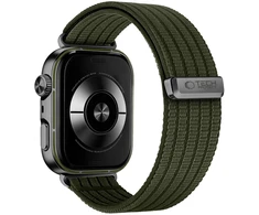 Tech-Protect NYLON Huawei Watch Fit 3 / 4 / 4 Pro / 5 / 5 Pro KARINĖ ŽALIA