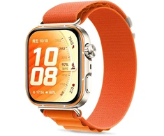 „Tech-Protect“ nailoninis dėklas, skirtas „Huawei Watch Fit 3 / 4 / 4 Pro / 5 / 5 Pro“, oranžinis