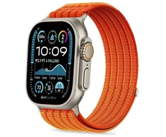 Tech-Protect NYLON SPORT WATCH 8 / 9 / 10 / 11 / SE / ULTRA (44 / 45 / 46 / 49 MM) ORANŽINIS