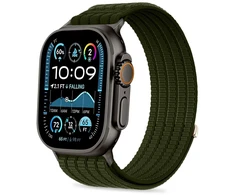 TECH-PROTECT NYLON SPORT WATCH 8 / 9 / 10 / 11 / SE / ULTRA (44 / 45 / 46 / 49 MM) KARINĖ ŽALIA