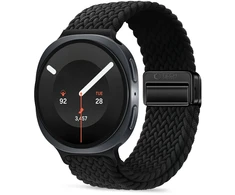 TECH-PROTECT NYLONMAG SAMSUNG GALAXY WATCH 8 / 9 / CLASSIC (40 / 44 / 46 MM) Juodas
