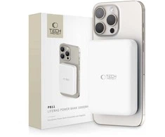 Tech-Protect PB11 LifeMag MagSafe powerbank 10000MAH baltos spalvos