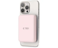 Tech-Protect PB11 LifeMag MagSafe powerbank 10000MAH rožinės spalvos