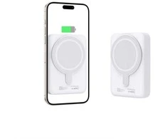 Tech-Protect PB11 LifeMag MagSafe powerbank 10000MAH baltos spalvos