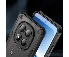 Tech-Protect Rugged Shield MagSafe Xiaomi Redmi Note 15 Pro 5G dėklas matinės juodos spalvos