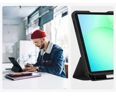 Tech-Protect SC PEN Canvas do Galaxy TAB A9+ / A11+ PLUS 11.0 X210 / X215 / X216 / X230 / X235 / X236 juoda